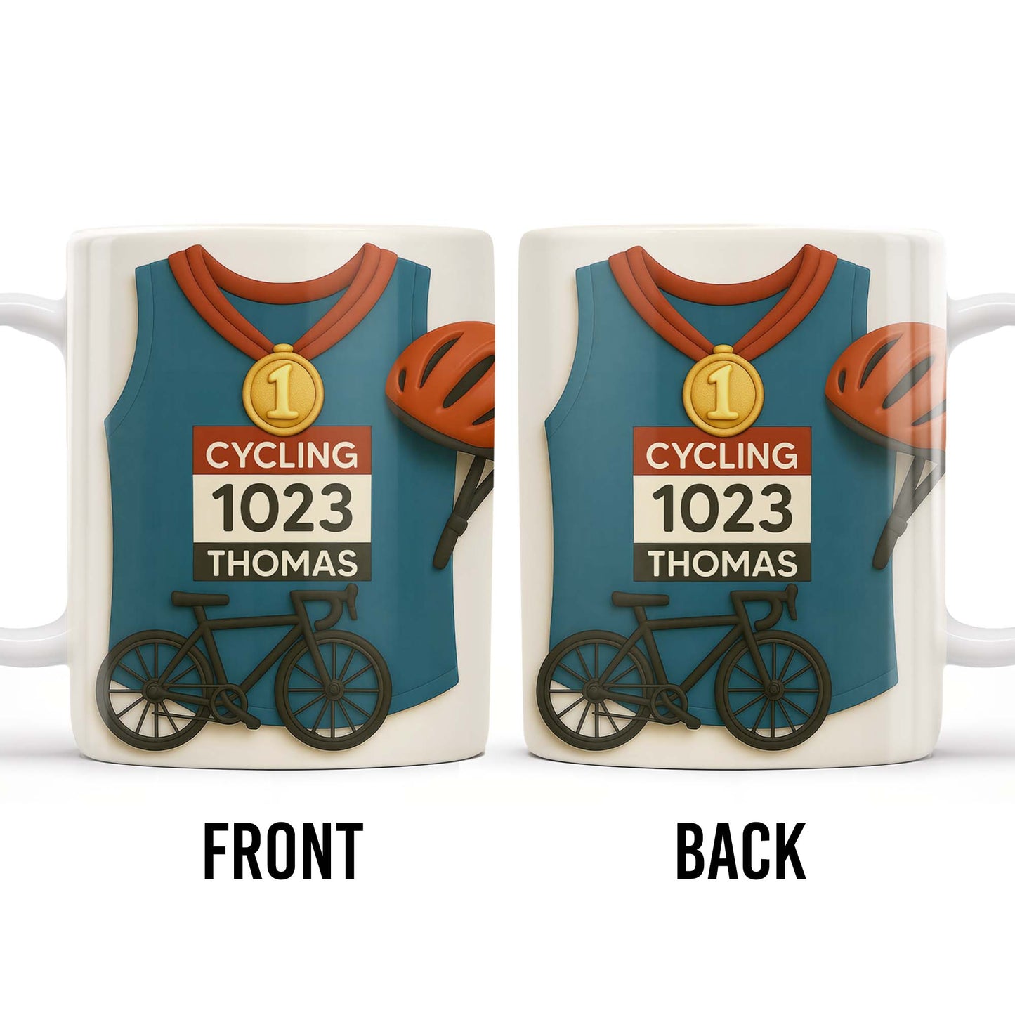 Celebrate Your Cycling Achievements With A Personalized Mug