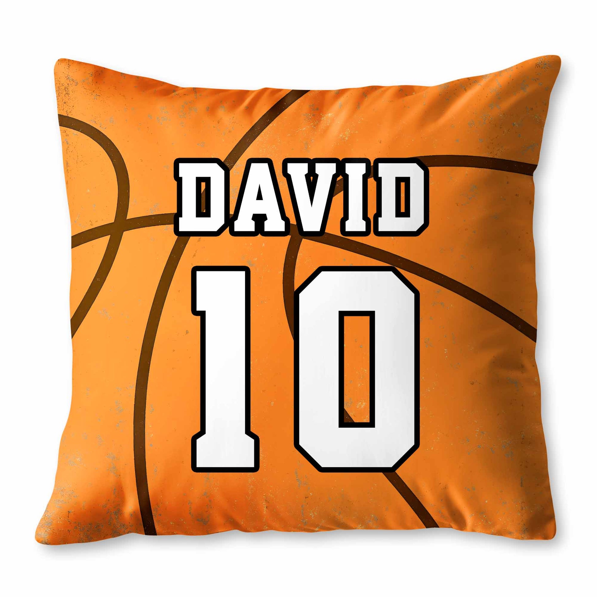 Customize Your Basketball Jersey Pillow With Any Name And Number