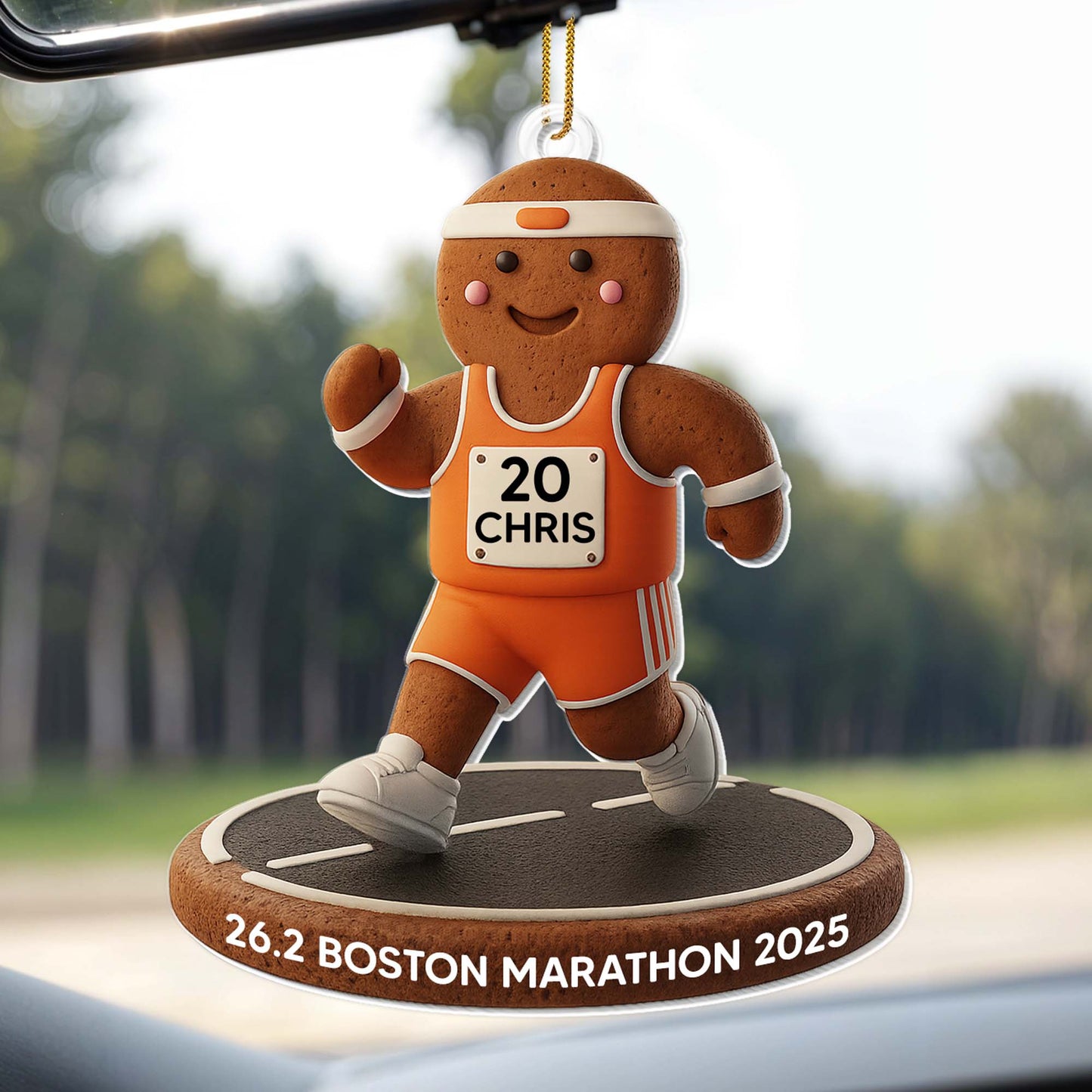 Celebrate Your Achievement, Gingerbread Man and Running Track