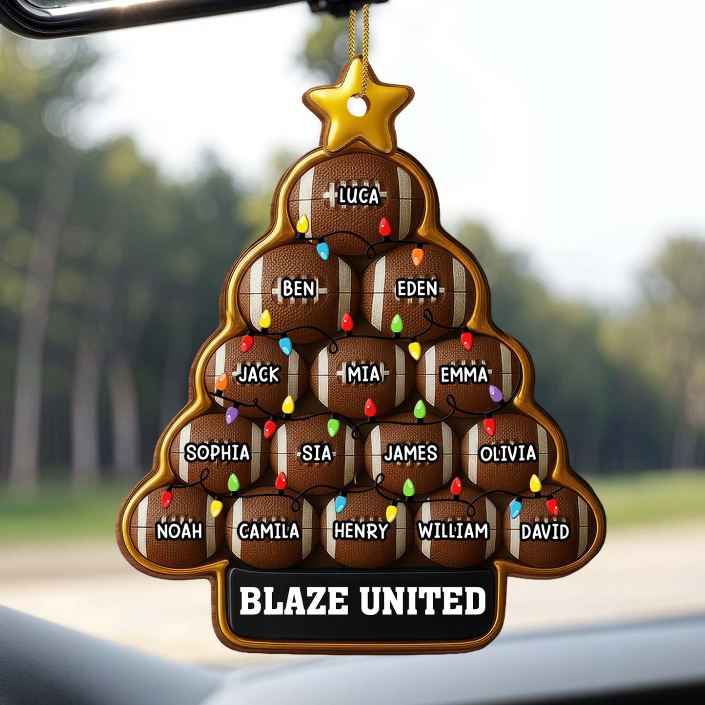 Blaze United, Christmas Tree And Soccer Balls