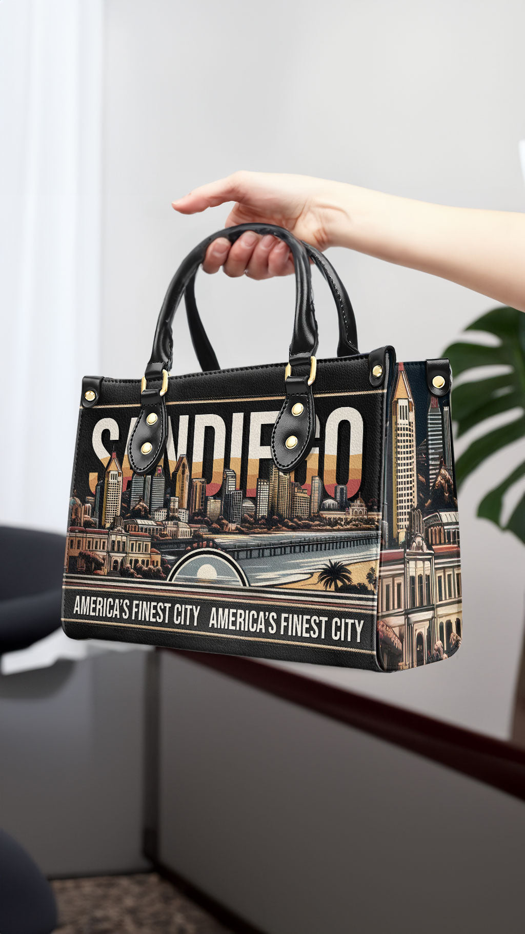 San Diego - Bolso de cuero - SD01