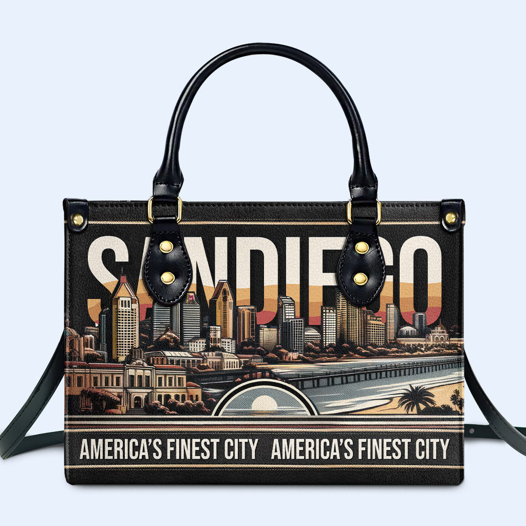 San Diego - Bolso de cuero - SD01