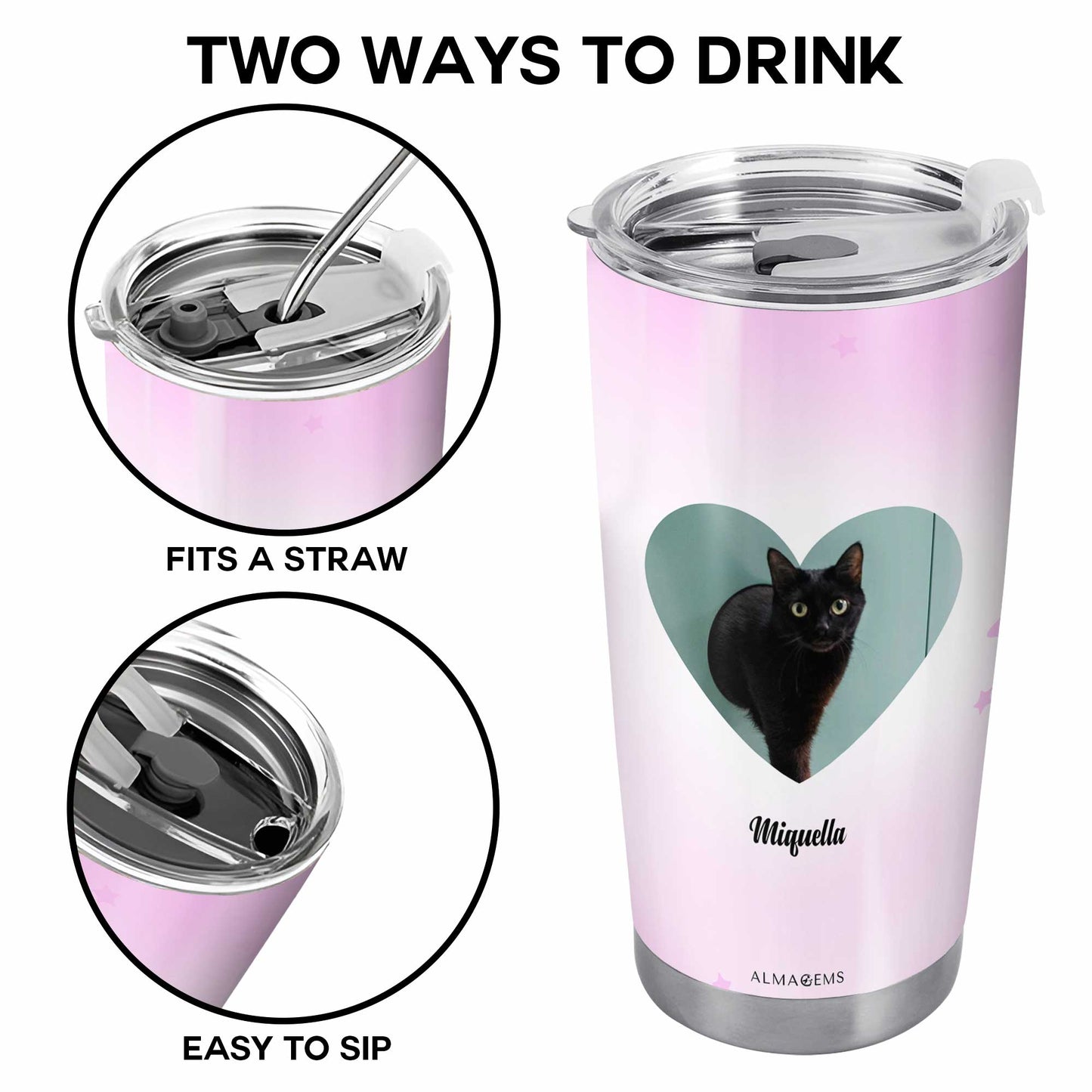This Cat Mom Was Born In - Personalized Custom Stainless Steel Tumbler 20oz 30oz - TB_LL06
