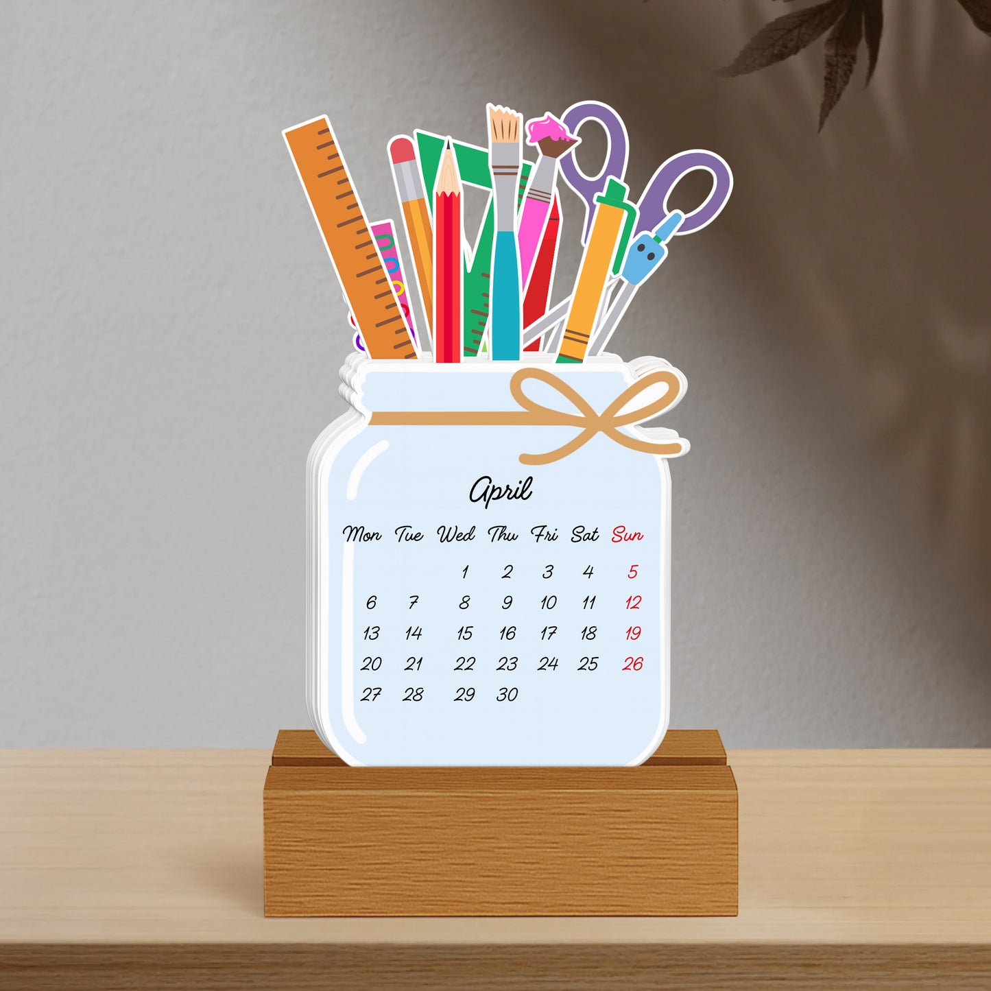 Brighten Your Year With Creativity, Art Supplies Theme