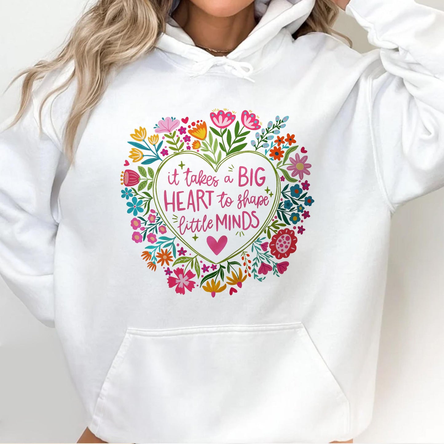 Big Heart To Shape Little Minds With Flowers