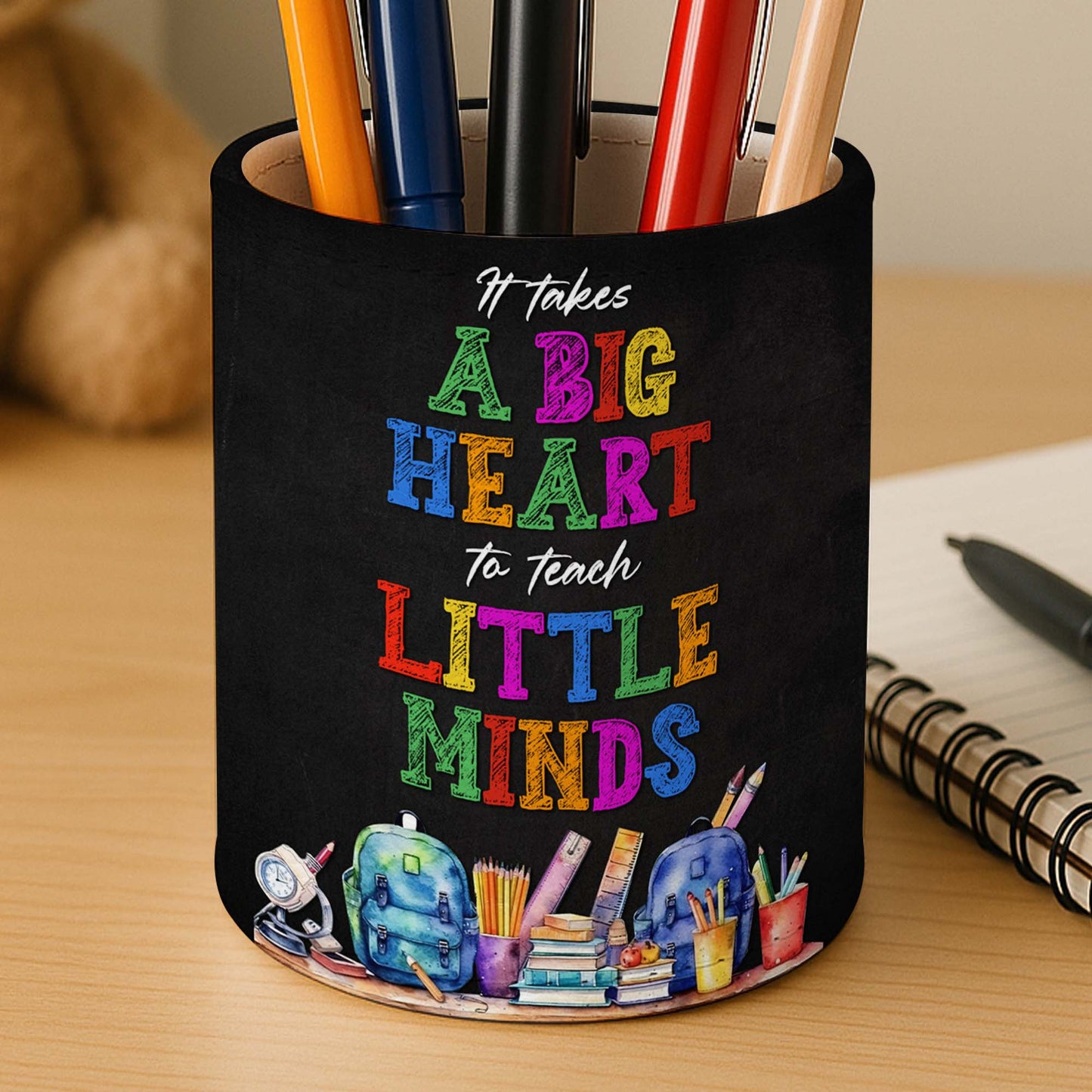It Takes A Big Heart To Teach Little Minds, Educational Motifs