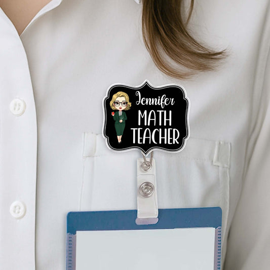 Math Teacher, Cartoon Character