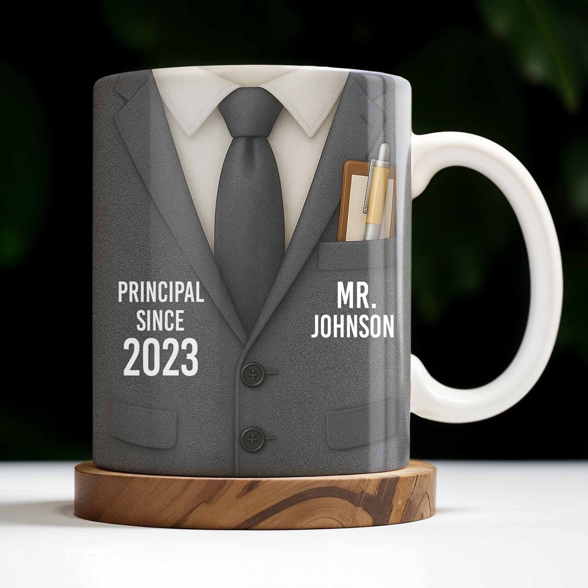 Principal Since Suit And Tie Design