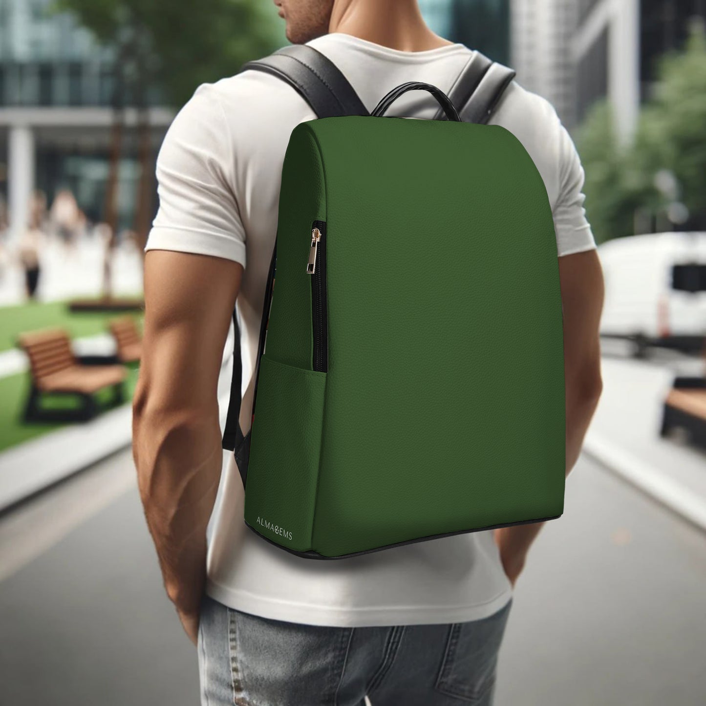 Essential - Mochila de piel - A001_BP