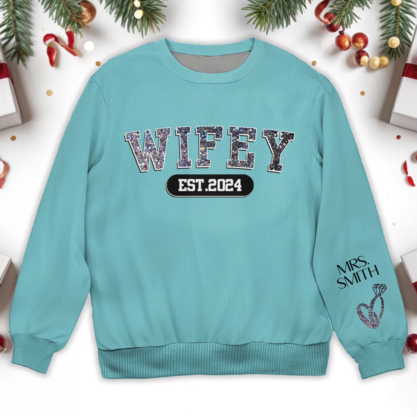 Celebrate Lasting Love Wifey Jumper With Ring Design
