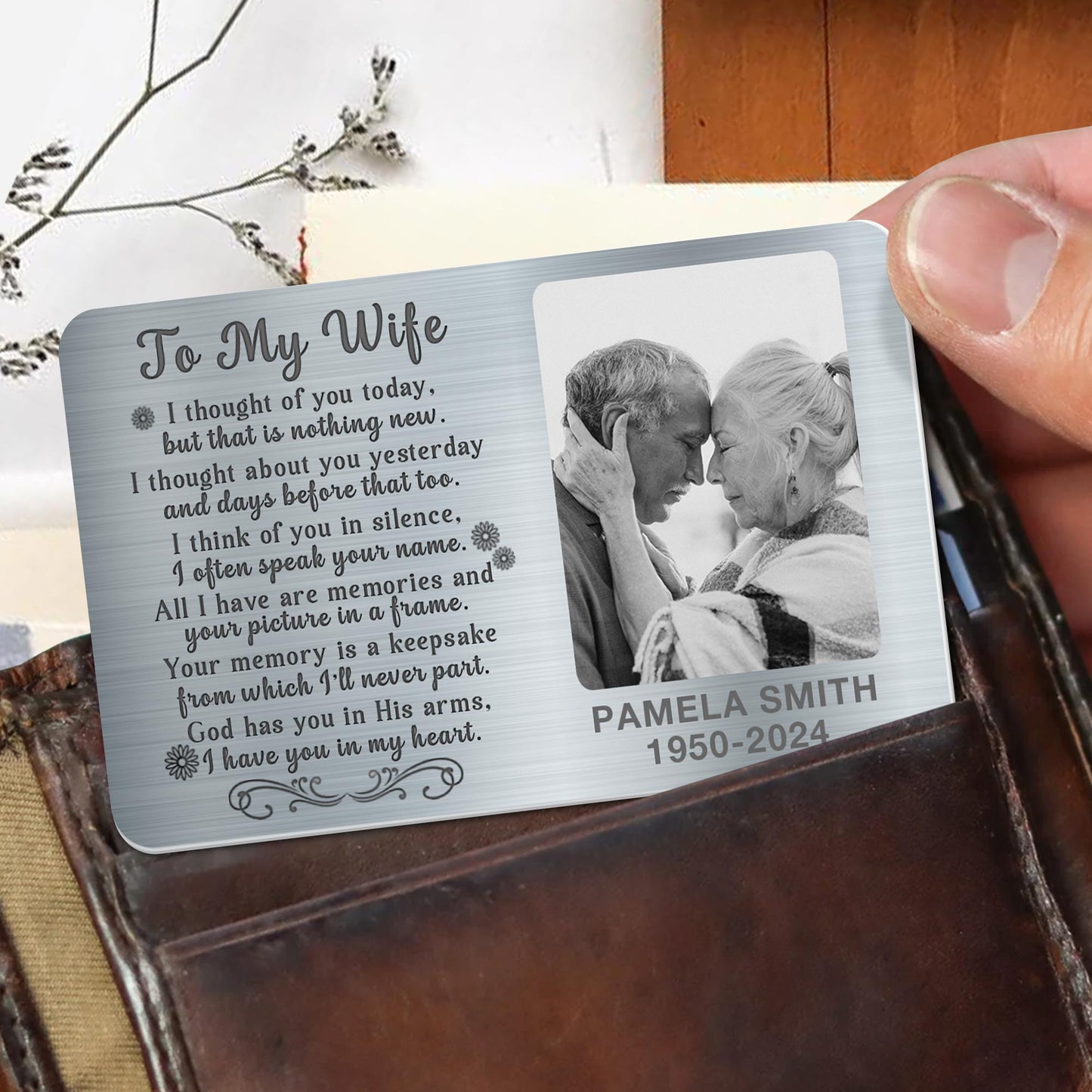 To My Wife, Eternal Love And Memories