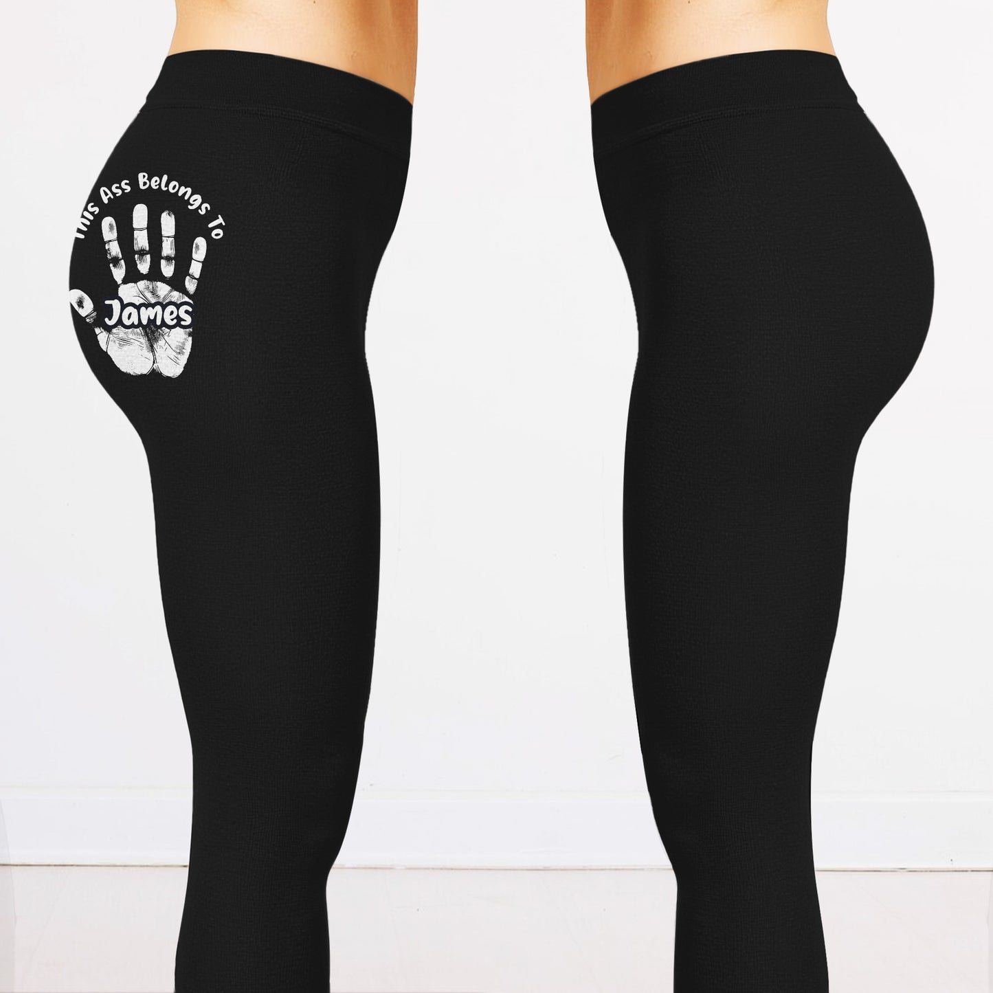 This Ass Belongs To, Handprint Design