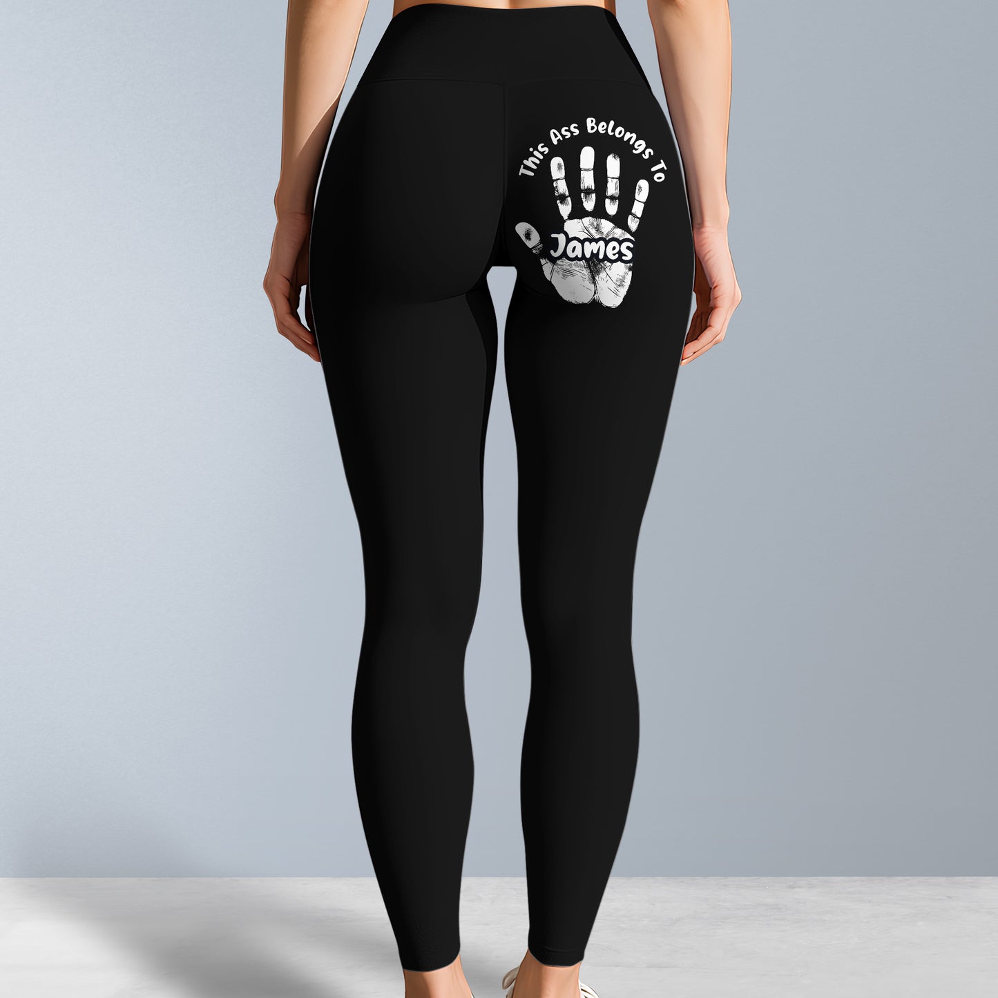This Ass Belongs To, Handprint Design