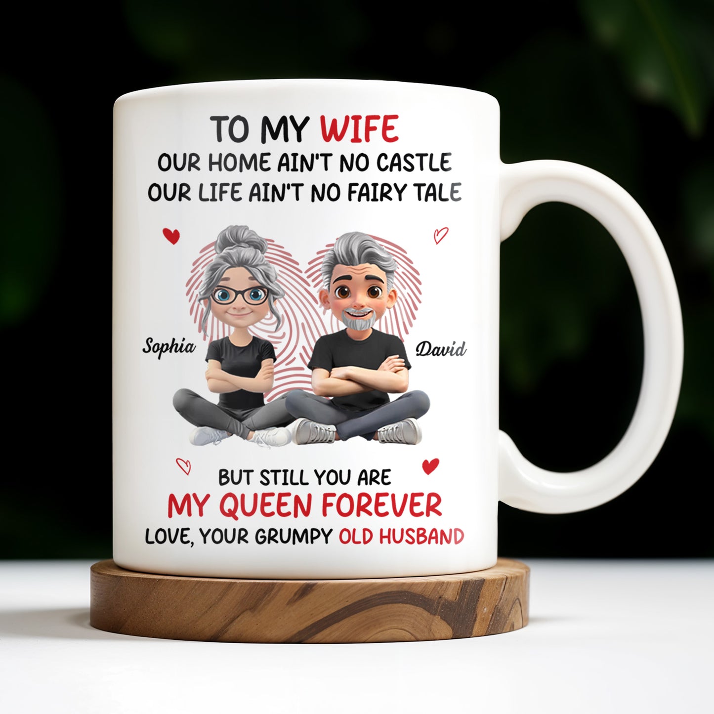 To My Wife, Our Home Ain't No Castle, Hearts