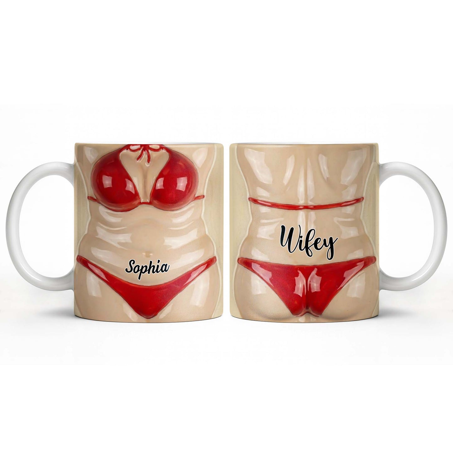 Celebrate Holiday Cheer With A Festive Santa Mug