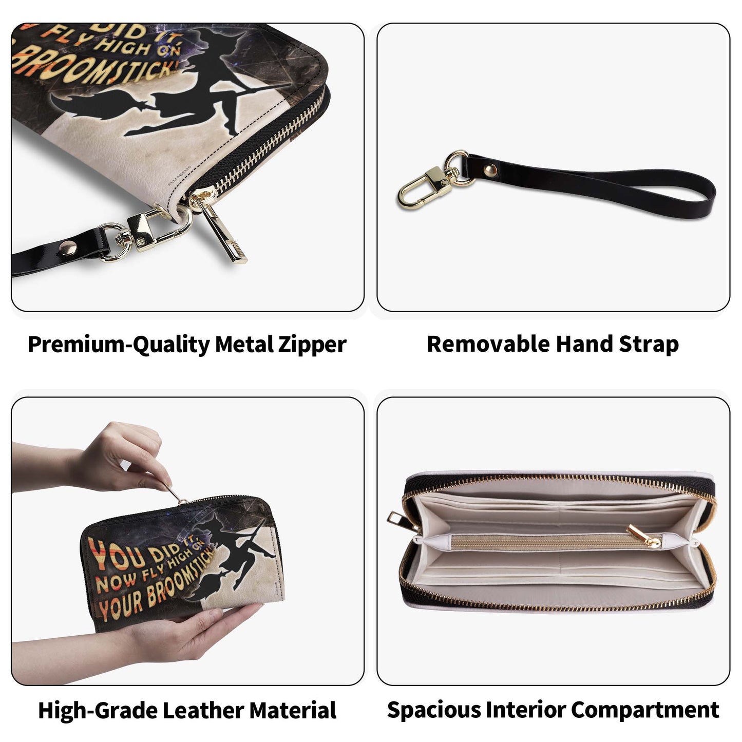 Lo hiciste - Cartera de piel para mujer - WW06