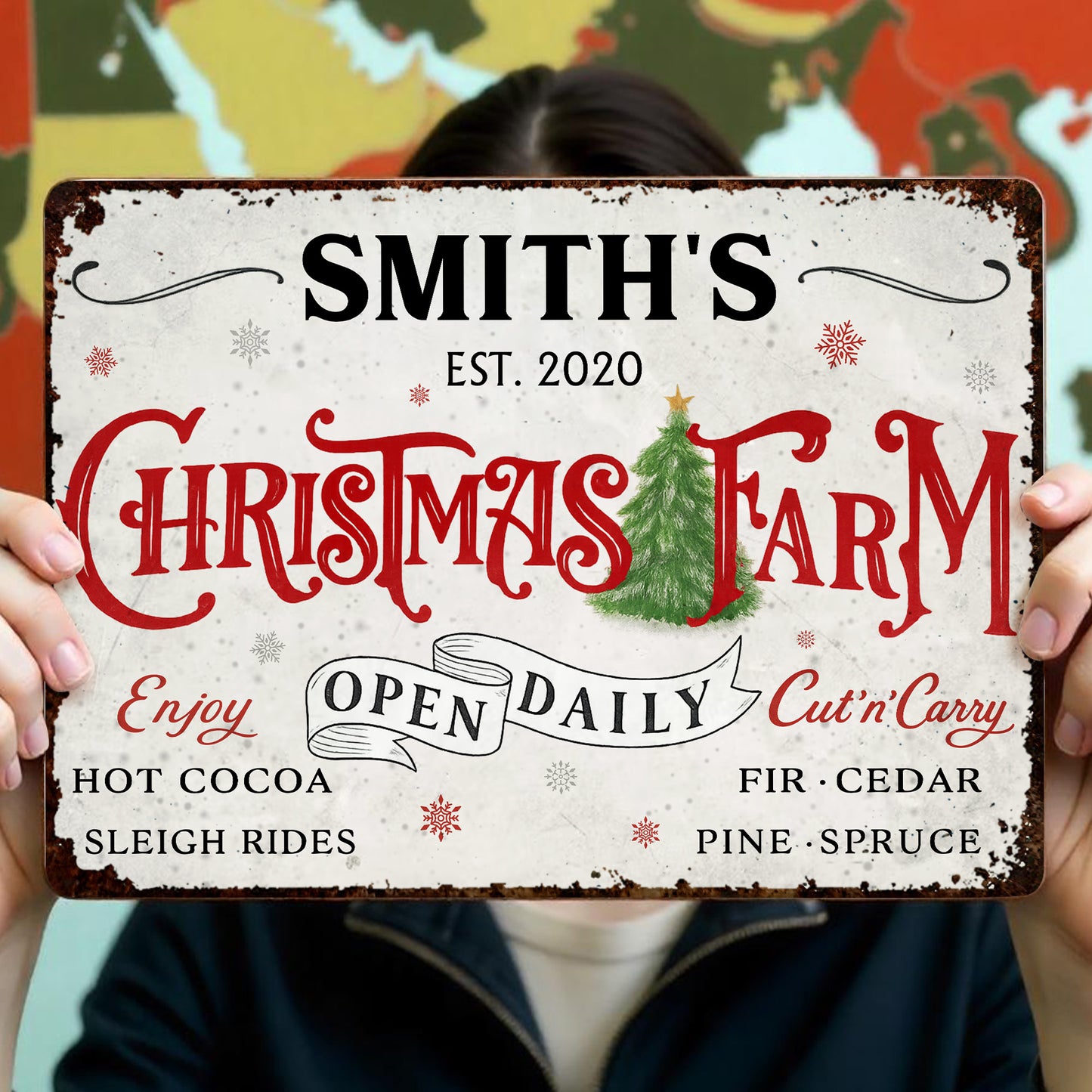Enjoy Hot Cocoa and Sleigh Rides at the Christmas Farm