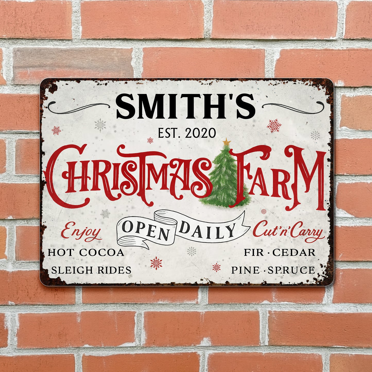 Enjoy Hot Cocoa and Sleigh Rides at the Christmas Farm
