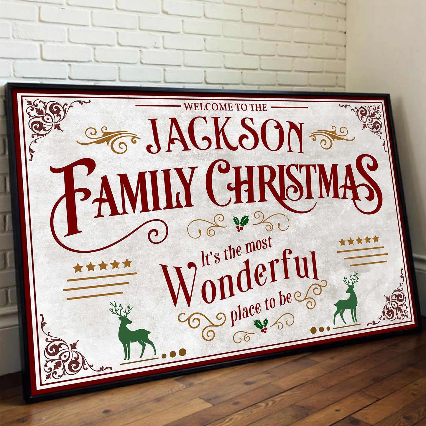 Welcome To The Family Christmas, Wonderful Place To Be