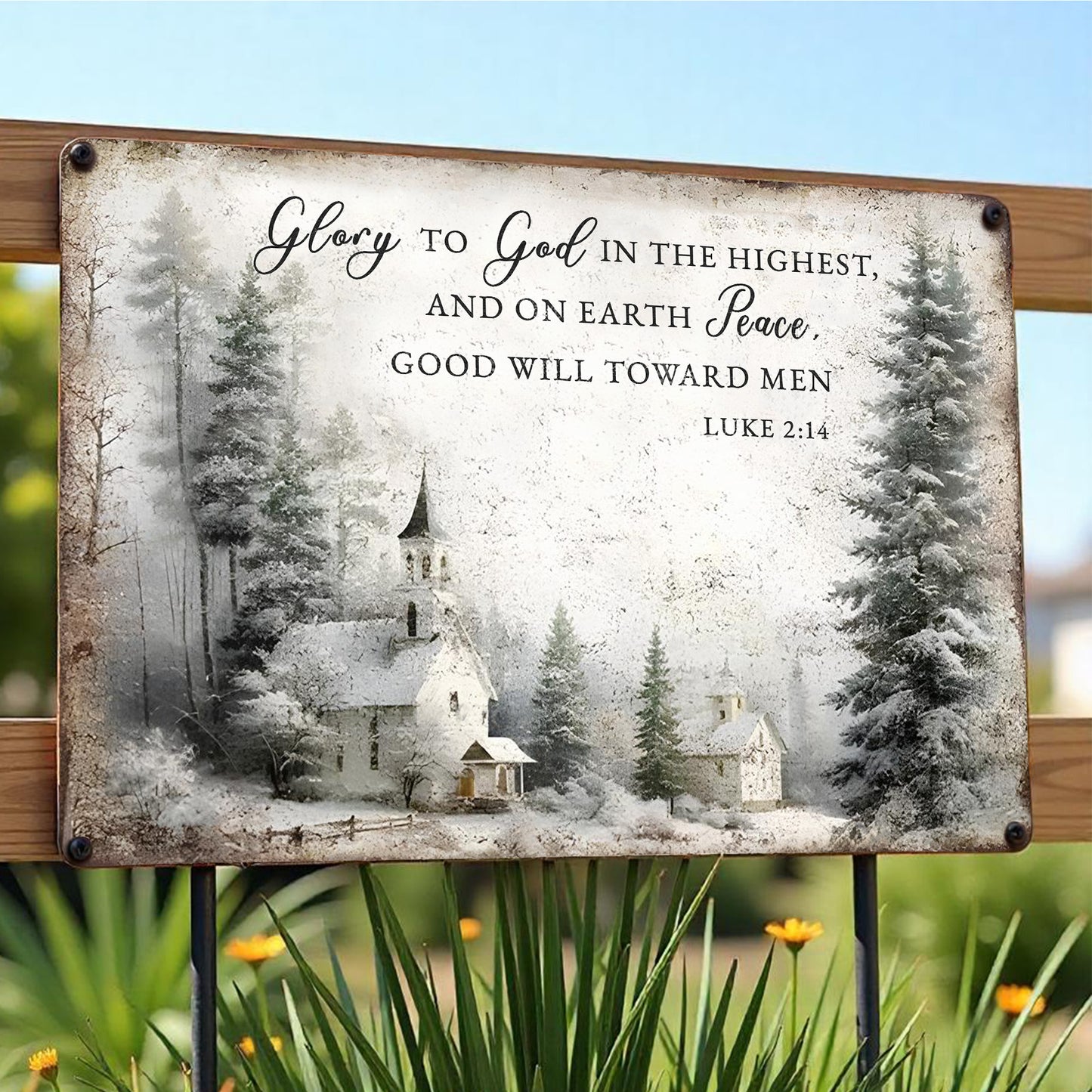 Glory To God Peace On Earth Good Will Toward Men
