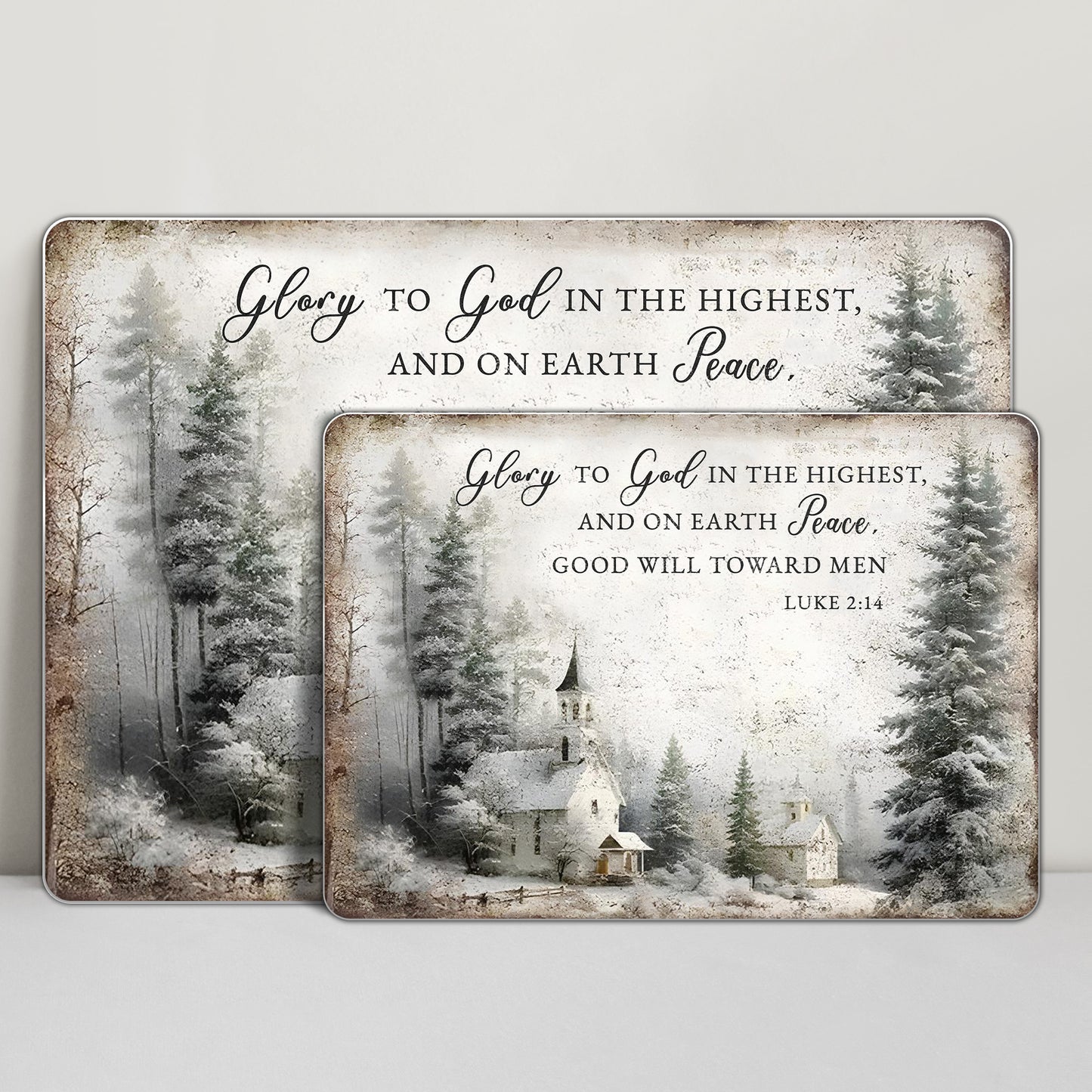 Glory To God Peace On Earth Good Will Toward Men