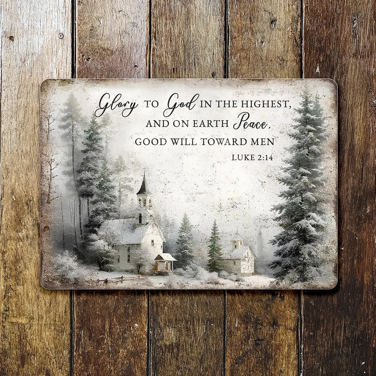Glory To God Peace On Earth Good Will Toward Men