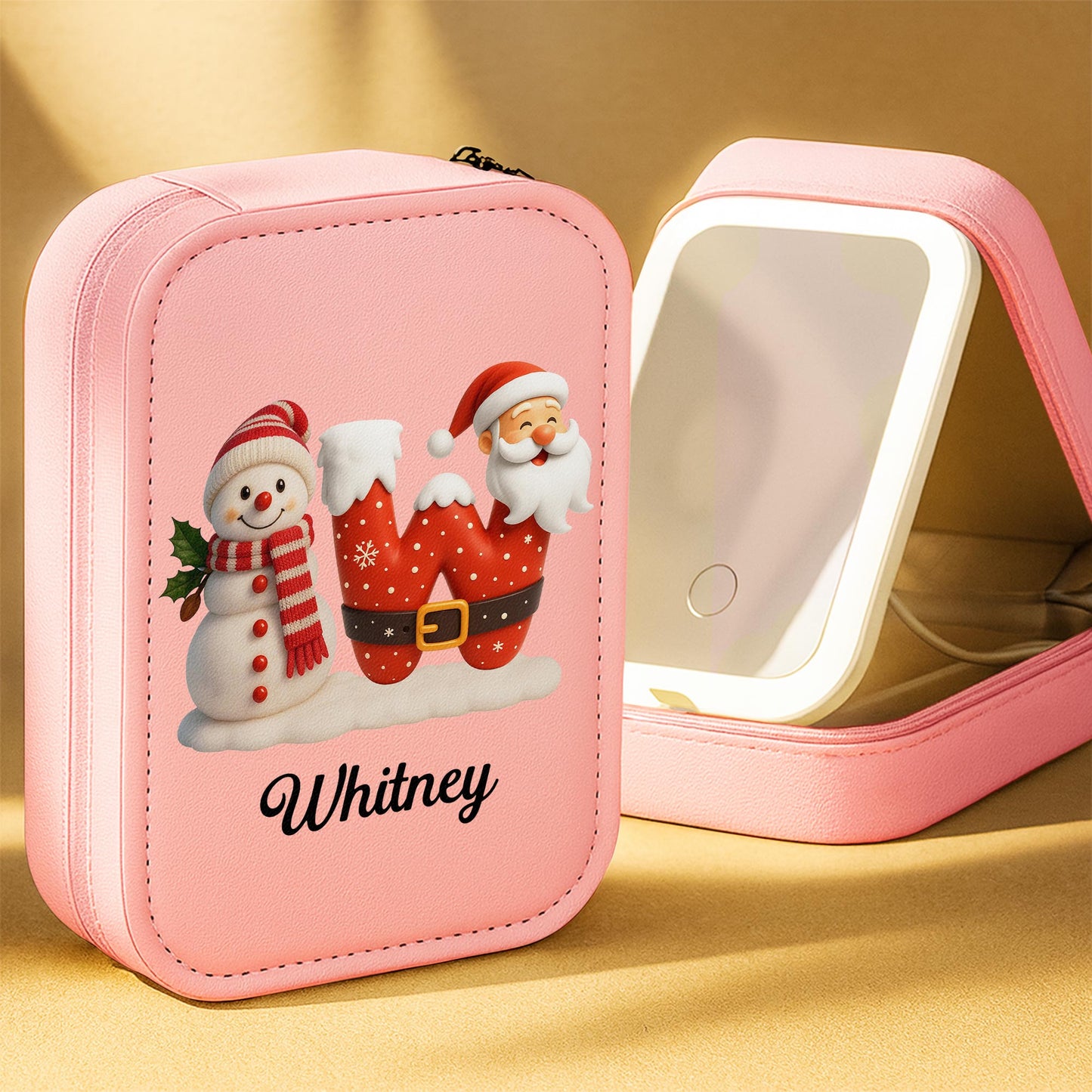 Create A Magical Holiday Moment With Santa Claus And Snowman