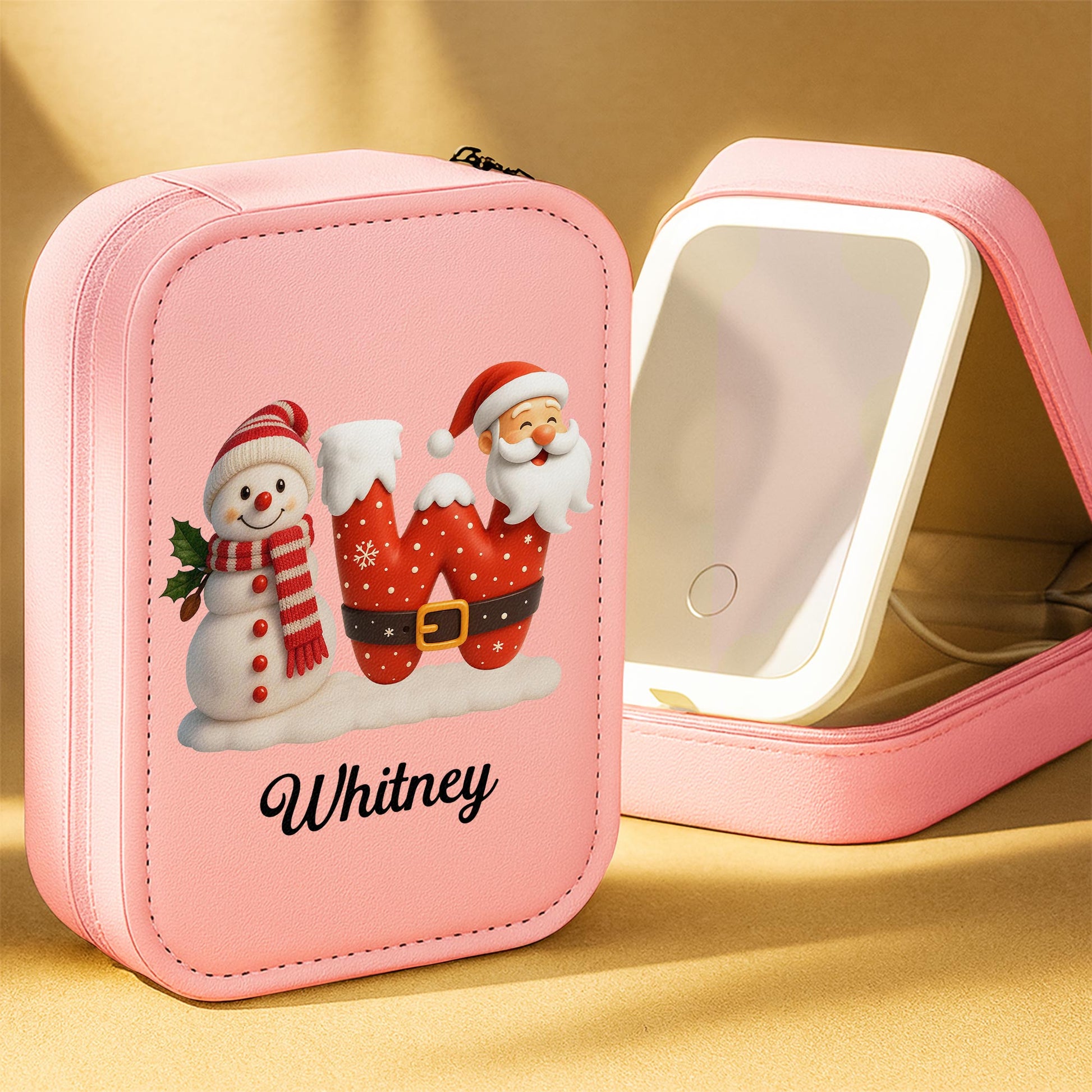 Create A Magical Holiday Moment With Santa Claus And Snowman