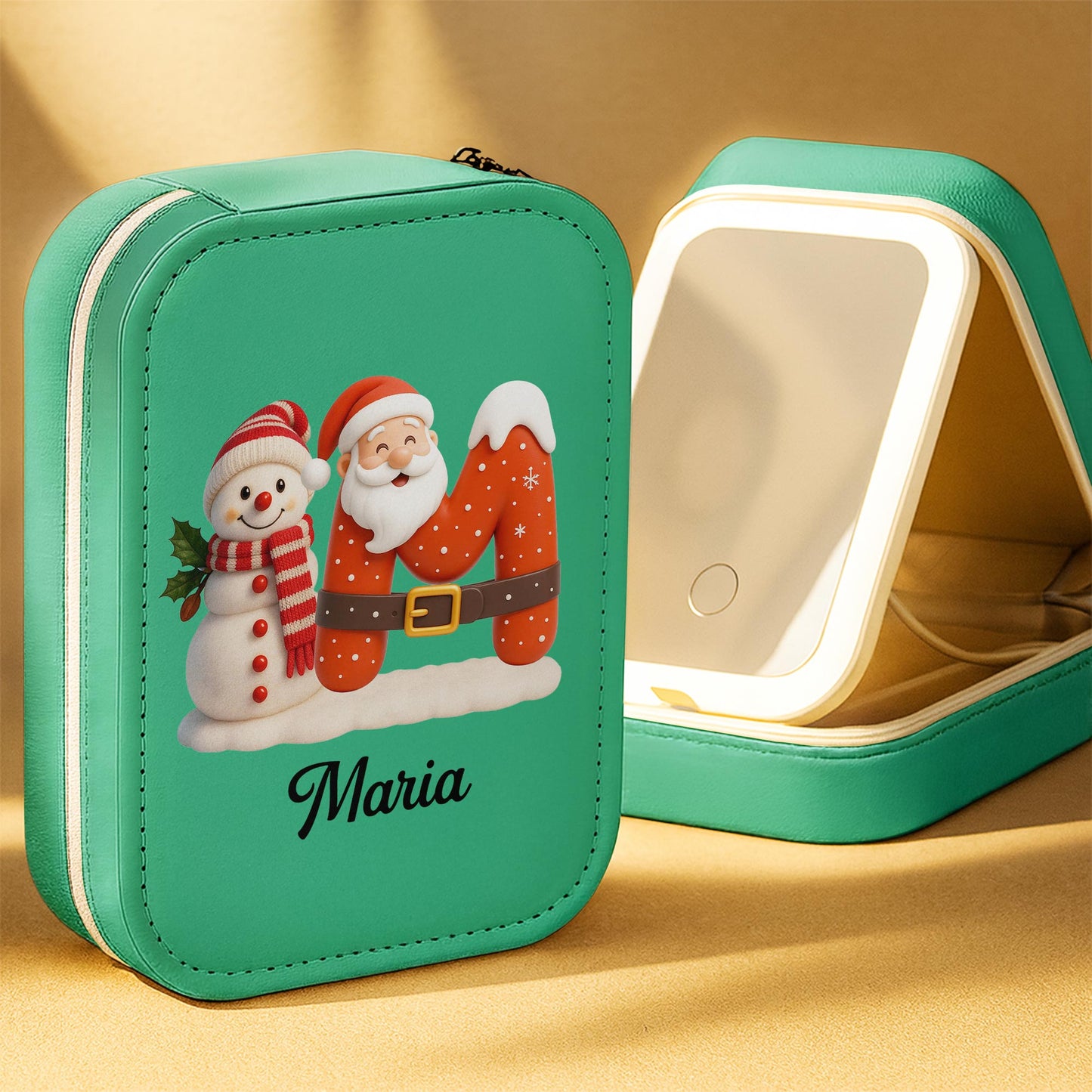 Create A Magical Holiday Moment With Santa Claus And Snowman