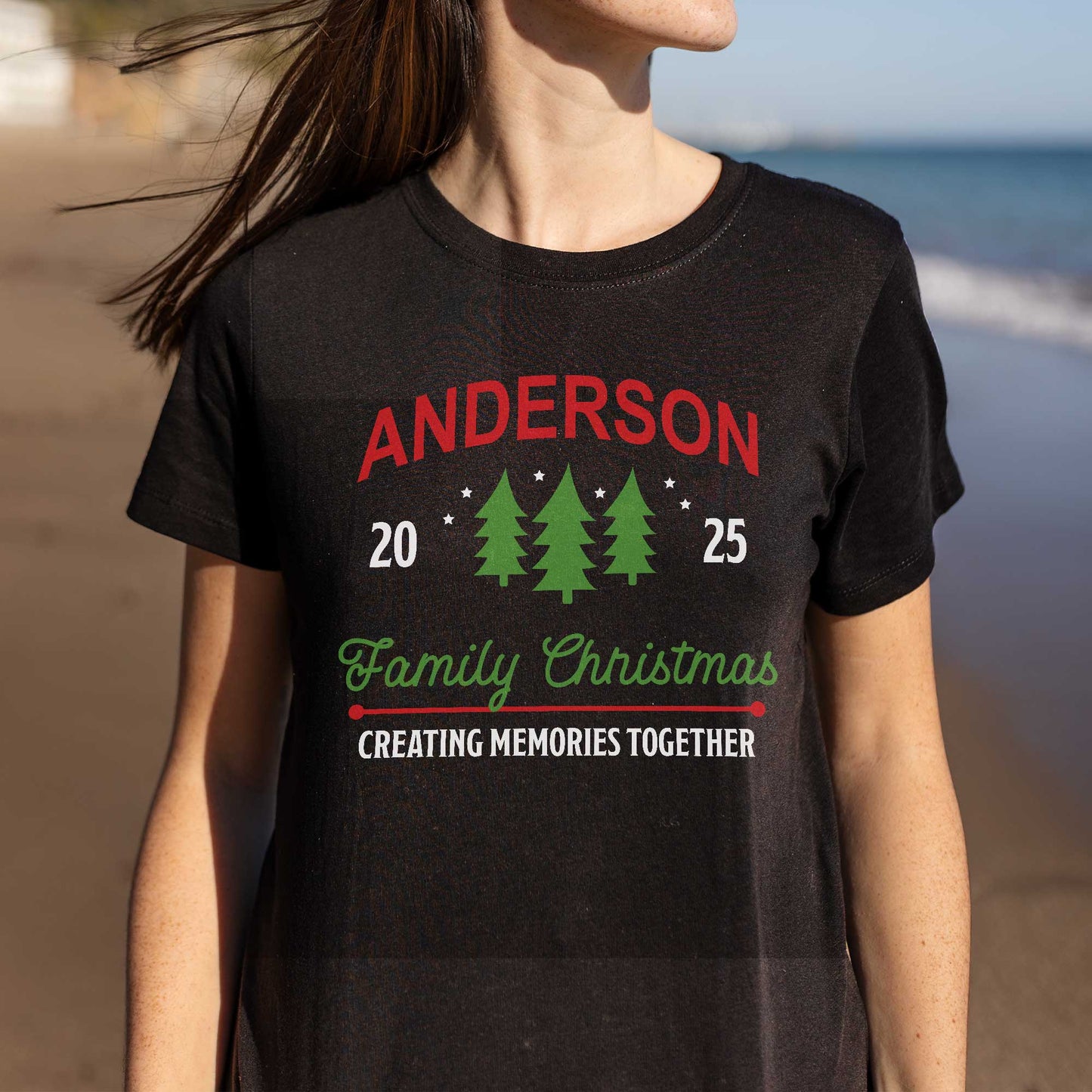 Family Christmas, Creating Memories Together, Christmas Trees