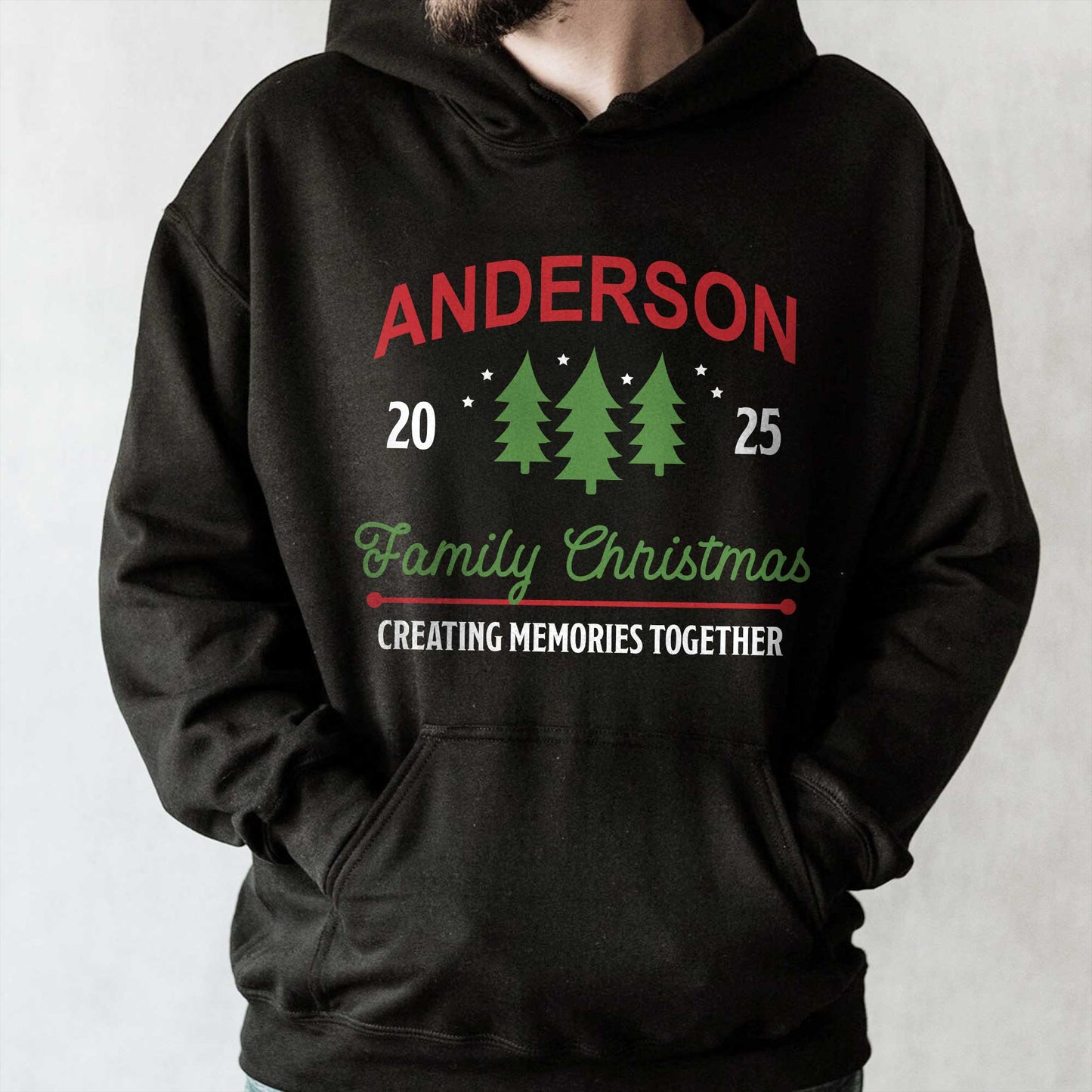Family Christmas, Creating Memories Together, Christmas Trees