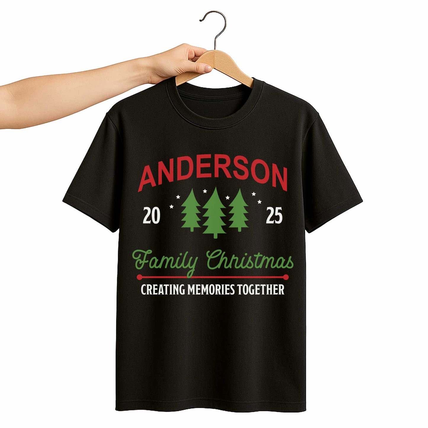 Family Christmas, Creating Memories Together, Christmas Trees