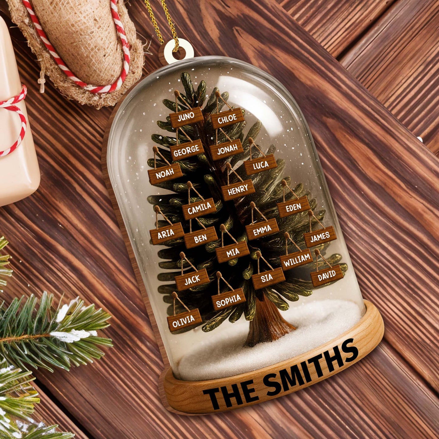 Celebrate Your Family With A Personalized Tree Ornament