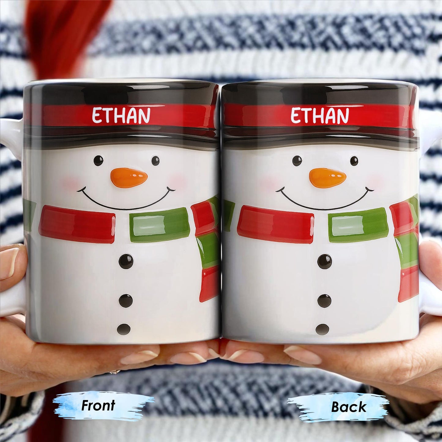 Celebrates Christmas With A Cheerful Santa Design