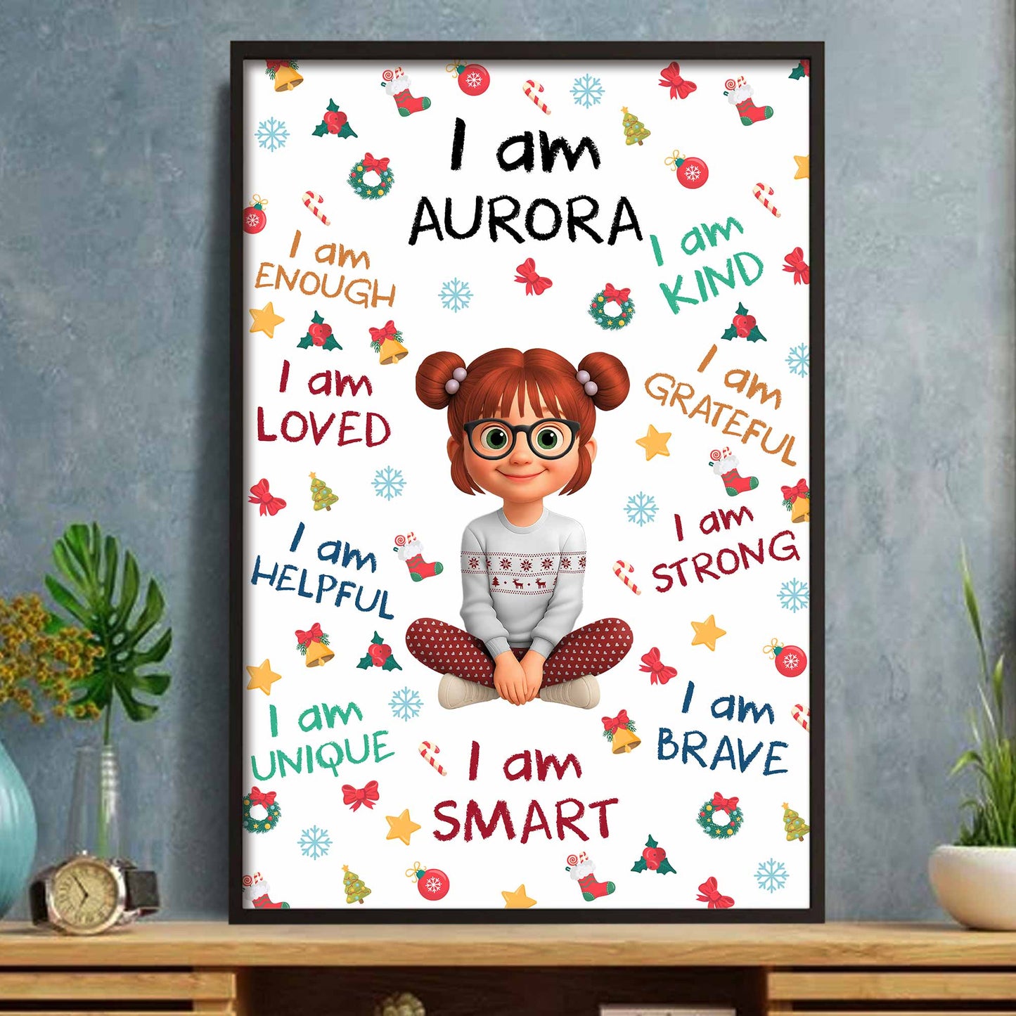 I Am Brave, Loved, Kind, And More, Empowering Girls