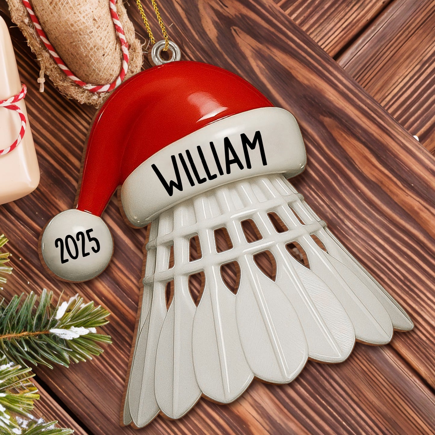 Celebrate Your Special Moments With a Personalized Tennis Ball - Personalized Custom Wood Ornament, Custom Shaped - SPORT021_WDO