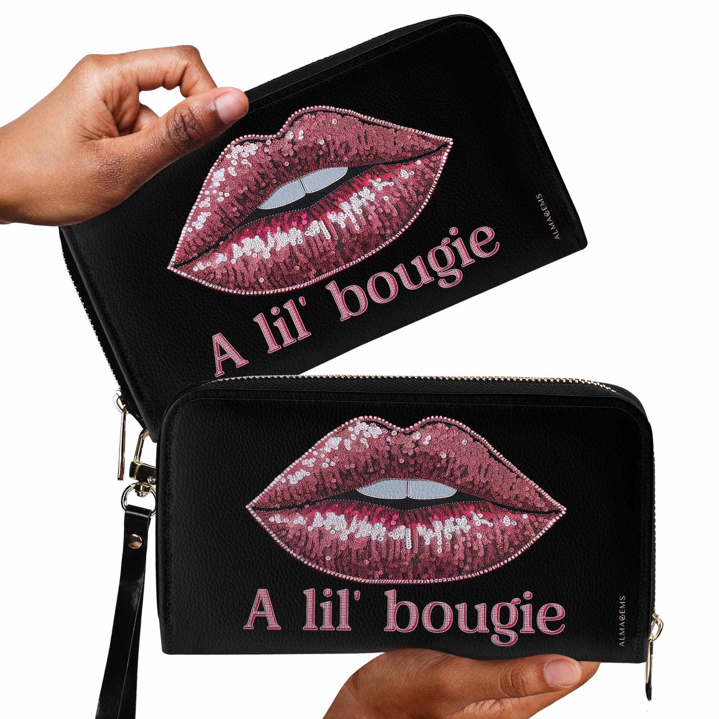 A Lil' Bougie - Portefeuille en cuir pour femme - bougie01WL