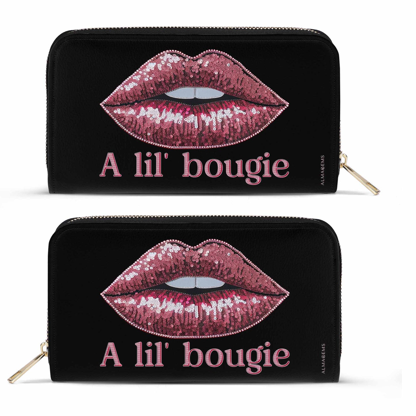 A Lil' Bougie - Portefeuille en cuir pour femme - bougie01WL