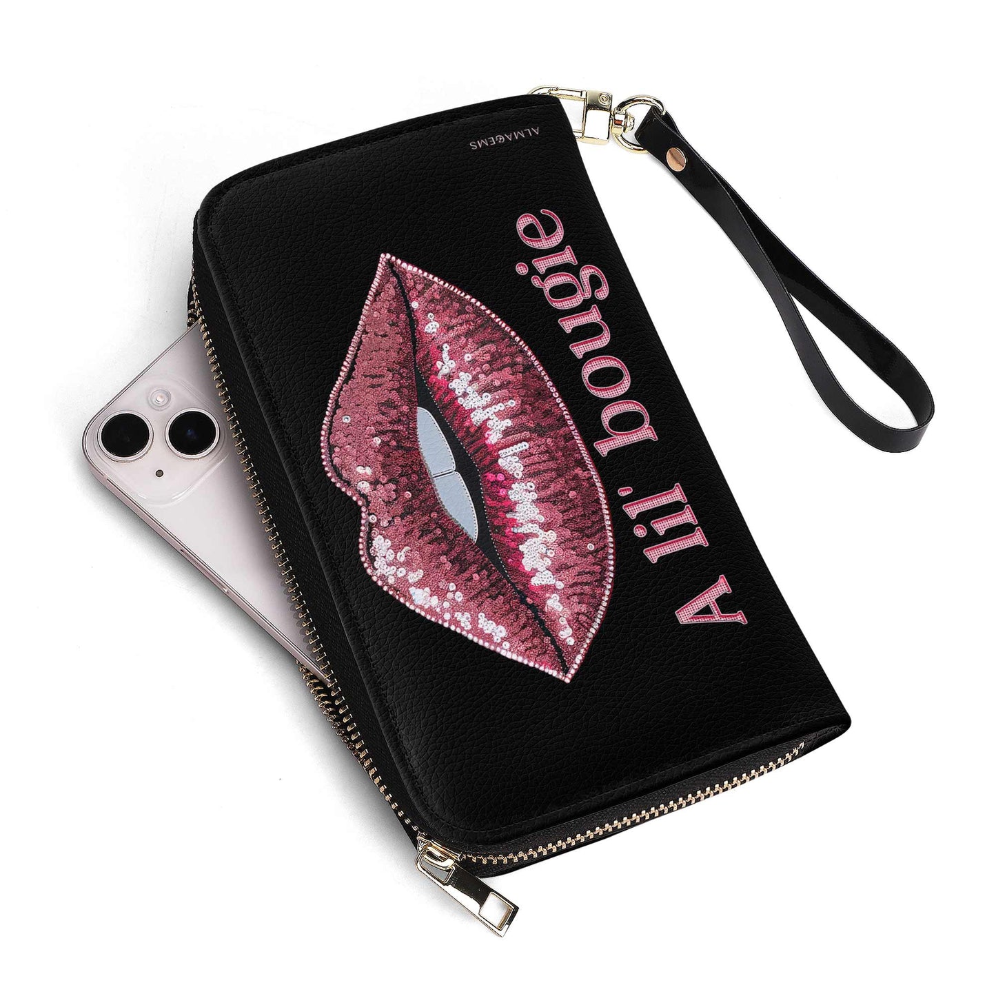 A Lil' Bougie - Portefeuille en cuir pour femme - bougie01WL