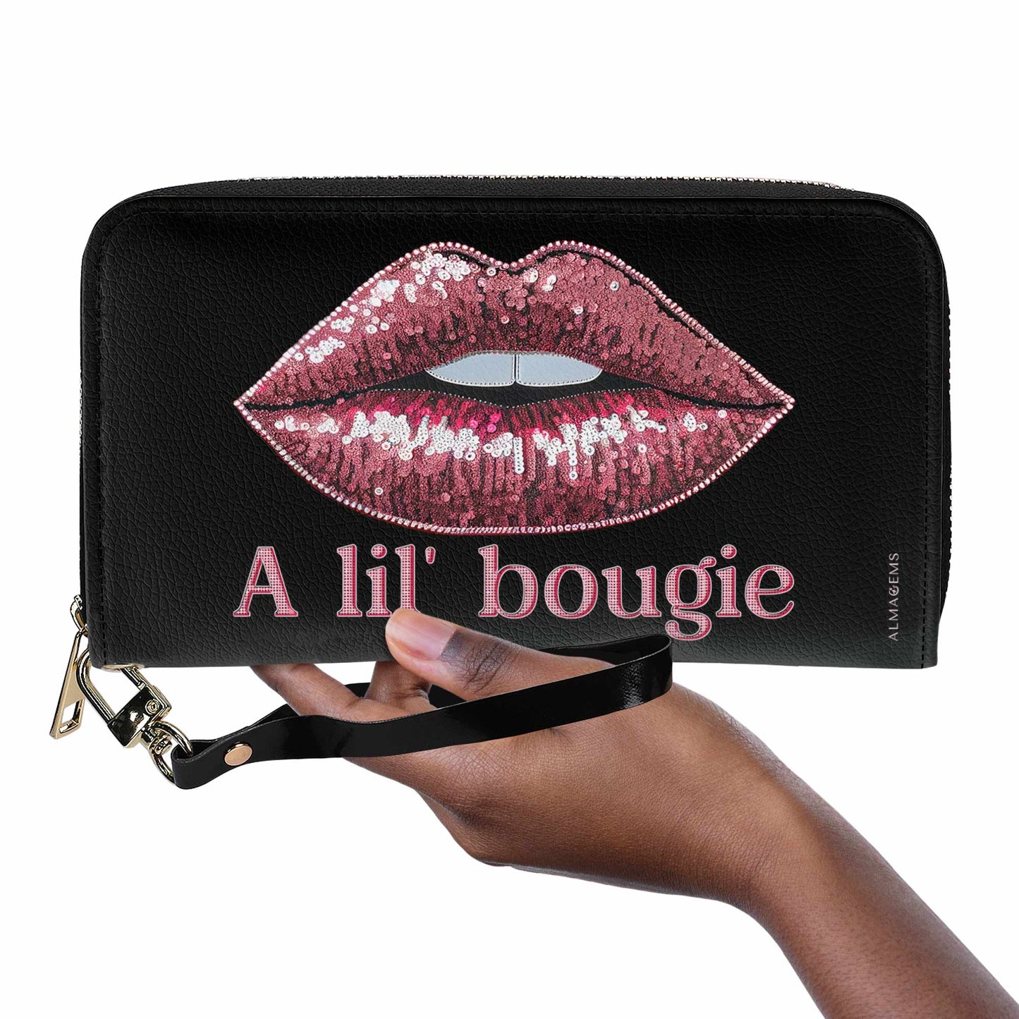 A Lil' Bougie - Portefeuille en cuir pour femme - bougie01WL