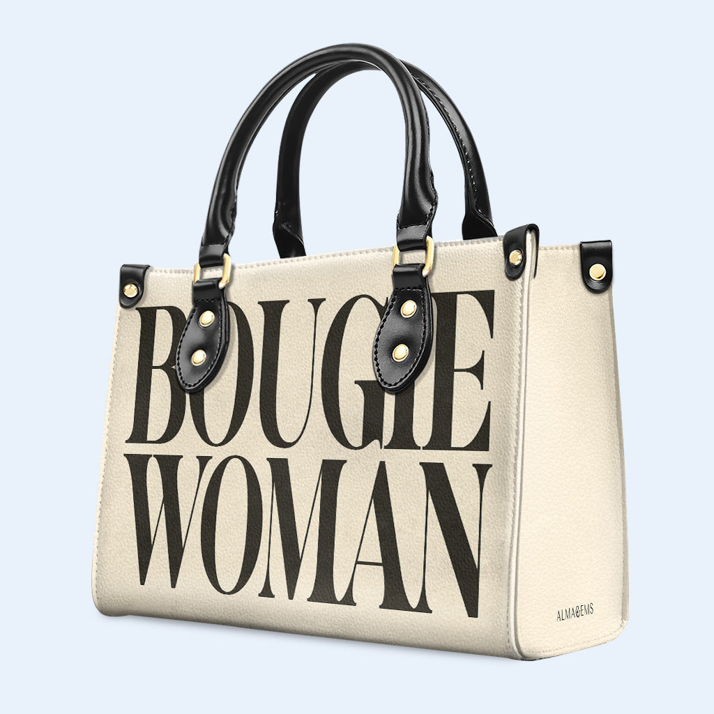 Bougie Woman - Sac à main en cuir personnalisé - bougie02