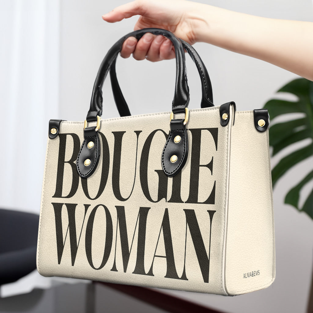 Bougie Woman - Sac à main en cuir personnalisé - bougie02
