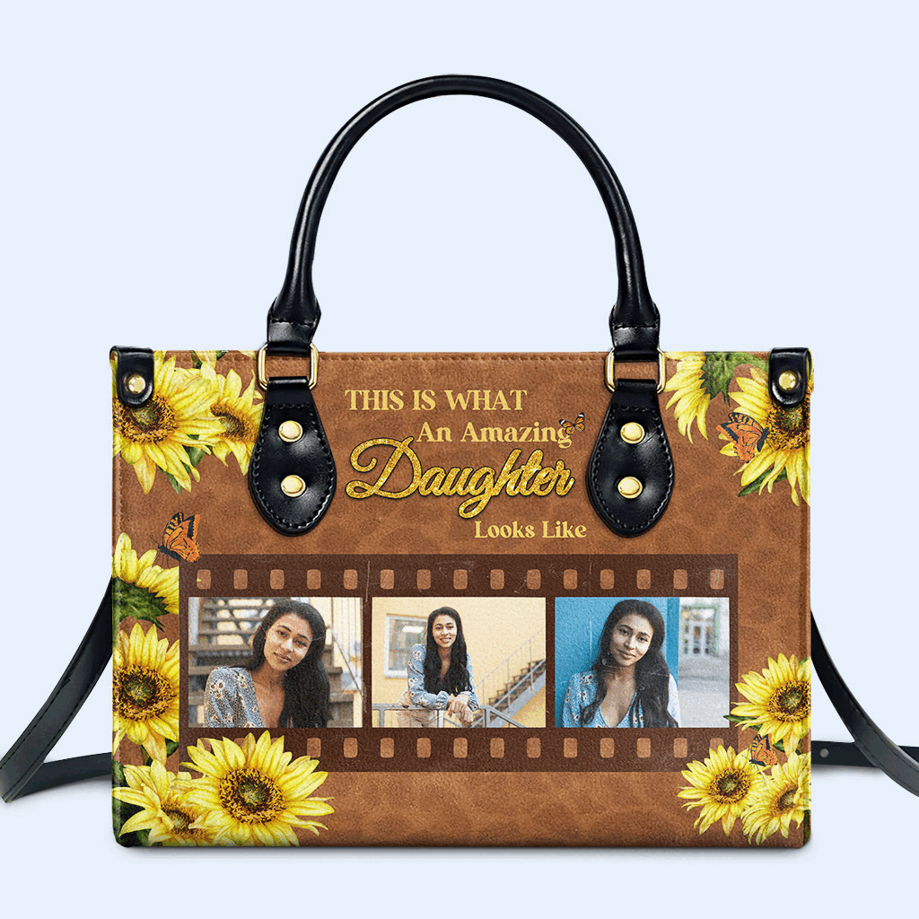 Voici à quoi ressemble un incroyable... - Sac à main en cuir personnalisé - FM013_HB
