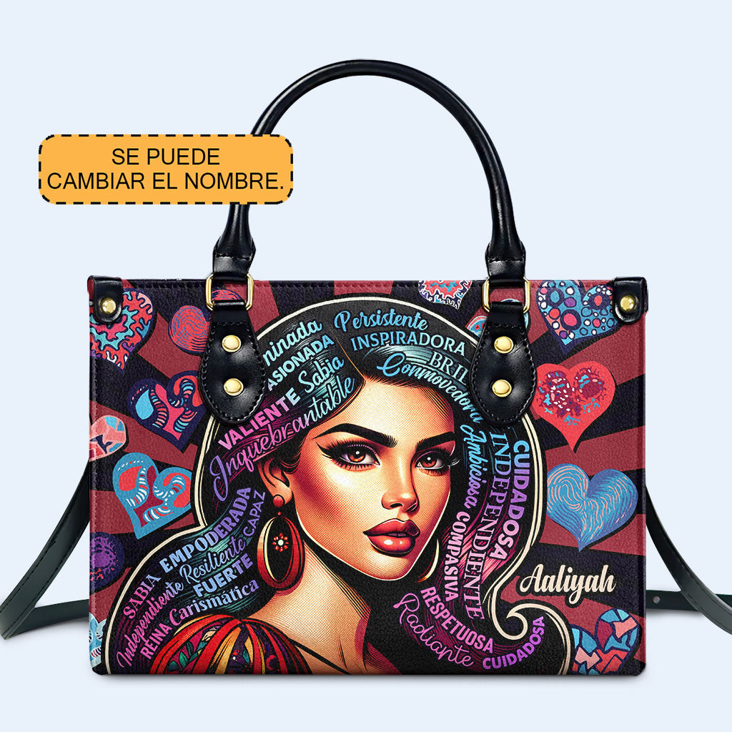 Soja - Sac à main en cuir personnalisé - HG01