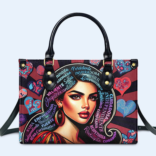 Soja - Sac à main en cuir personnalisé - HG01