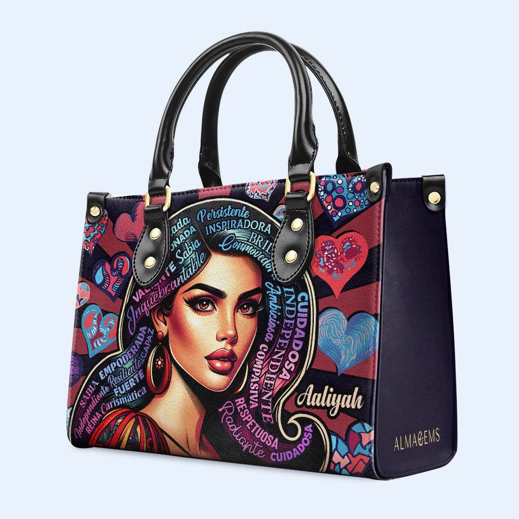 Soja - Sac à main en cuir personnalisé - HG01