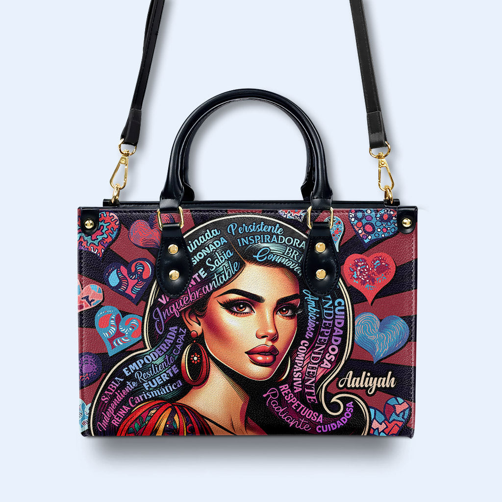 Soja - Sac à main en cuir personnalisé - HG01