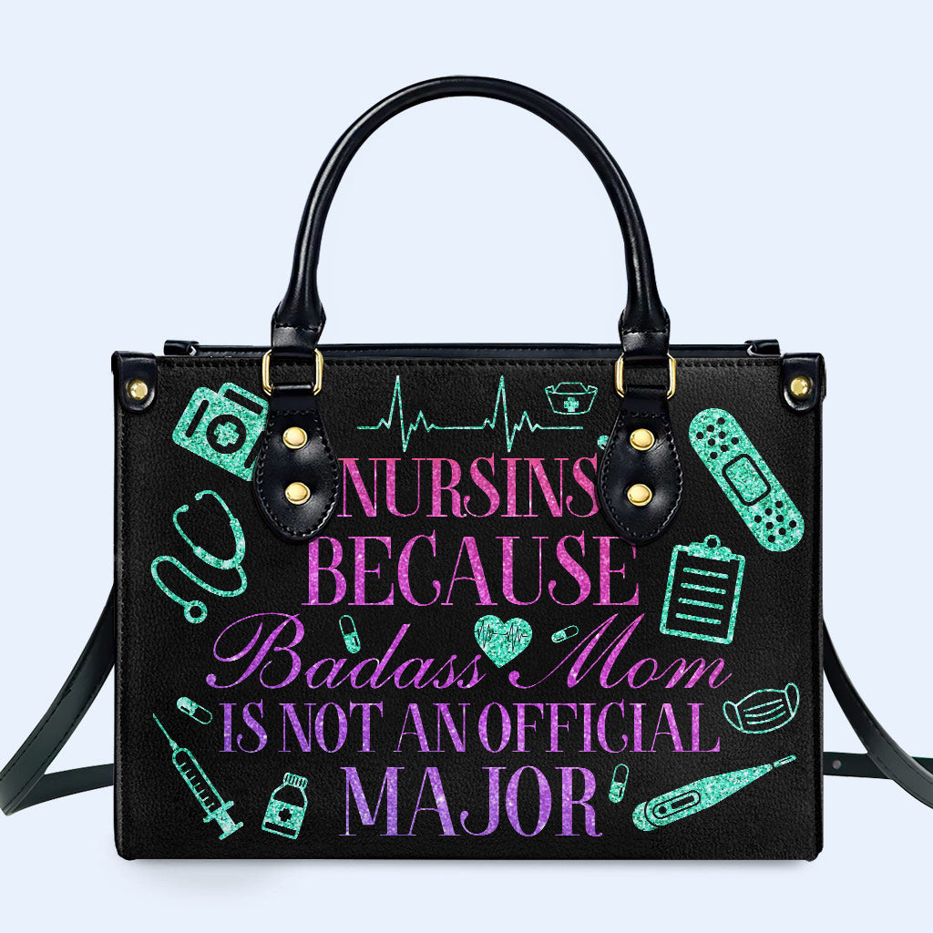 Enfermera 01 - Bolso de mano de cuero personalizado - nurse01