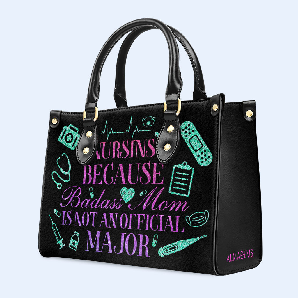Enfermera 01 - Bolso de mano de cuero personalizado - nurse01