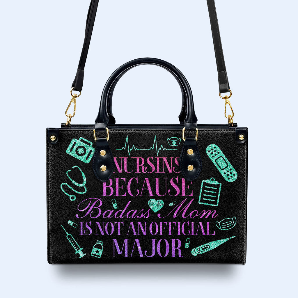 Enfermera 01 - Bolso de mano de cuero personalizado - nurse01